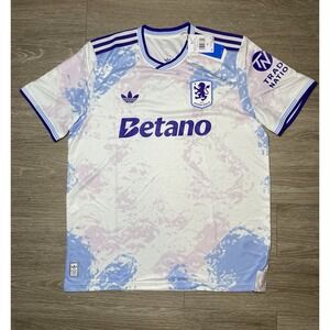 *NWT Adidas Aston Villa Authentic FC 2024/25 Third Jersey Men's Size 2XL KA0861